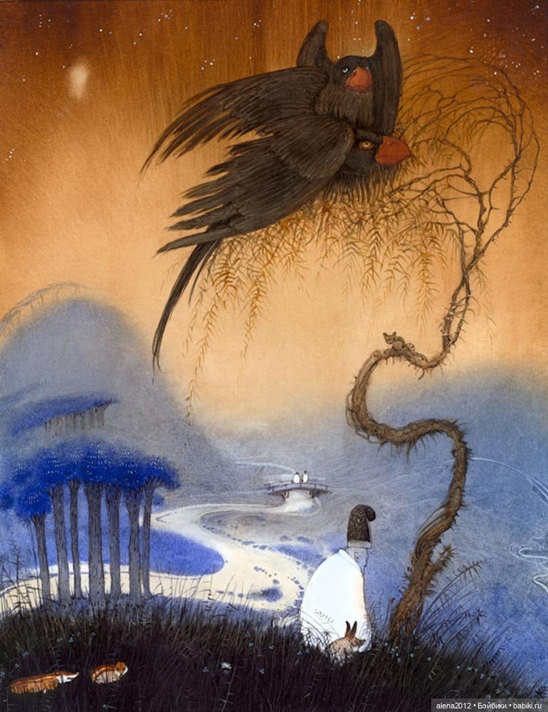 Самый дорогой российский книжный иллюстратор Кирилл Чёлушкин, и его удивительные работы (фото 6)