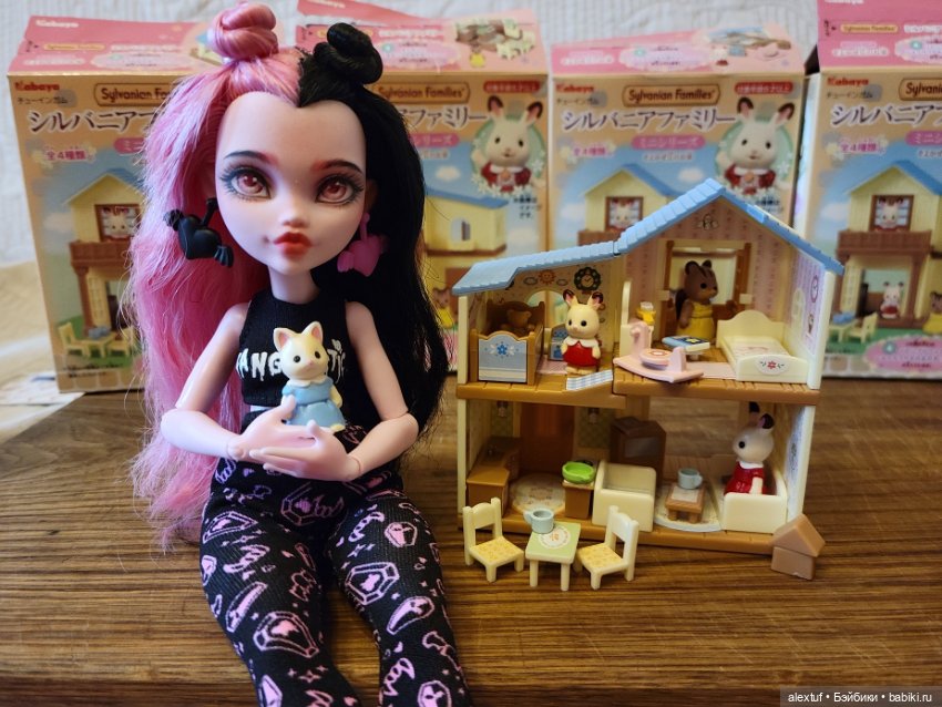 Миниатюрные домики зверюшек сильваниан часть II (фото 9)