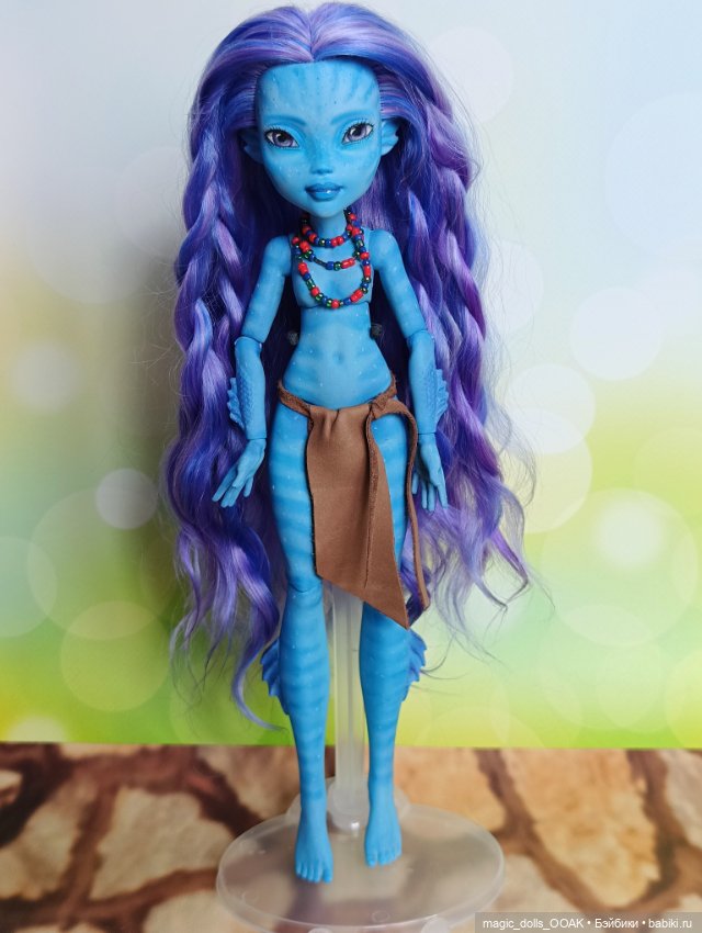 На'ви — ООАК Monster High и Ever After High: репейнт