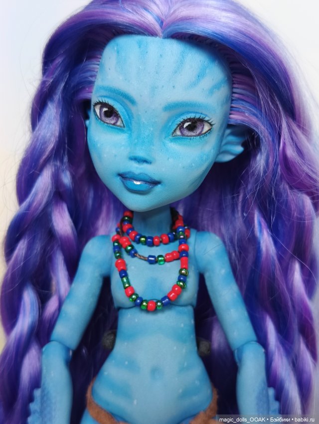 На'ви — ООАК Monster High и Ever After High: репейнт (фото 8)