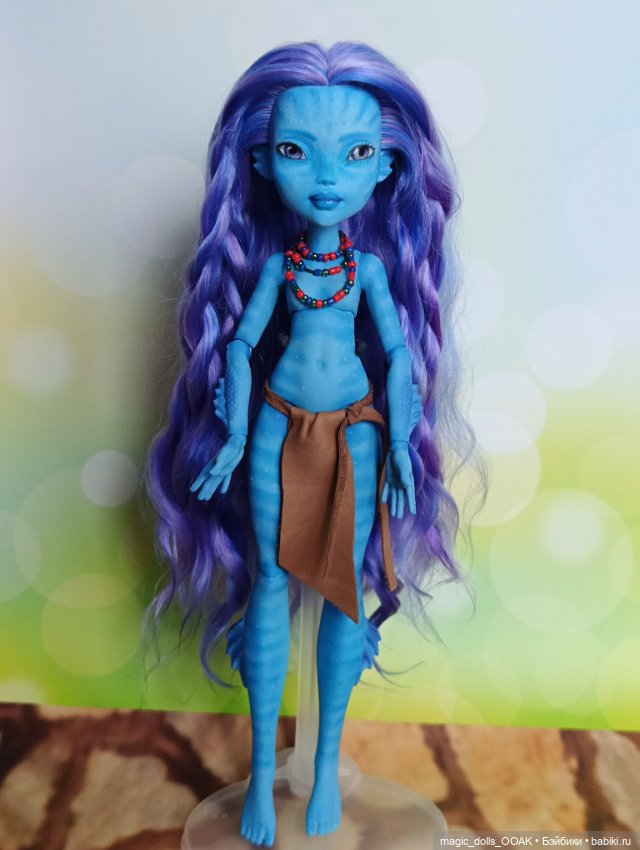 На'ви — ООАК Monster High и Ever After High: репейнт (фото 3)