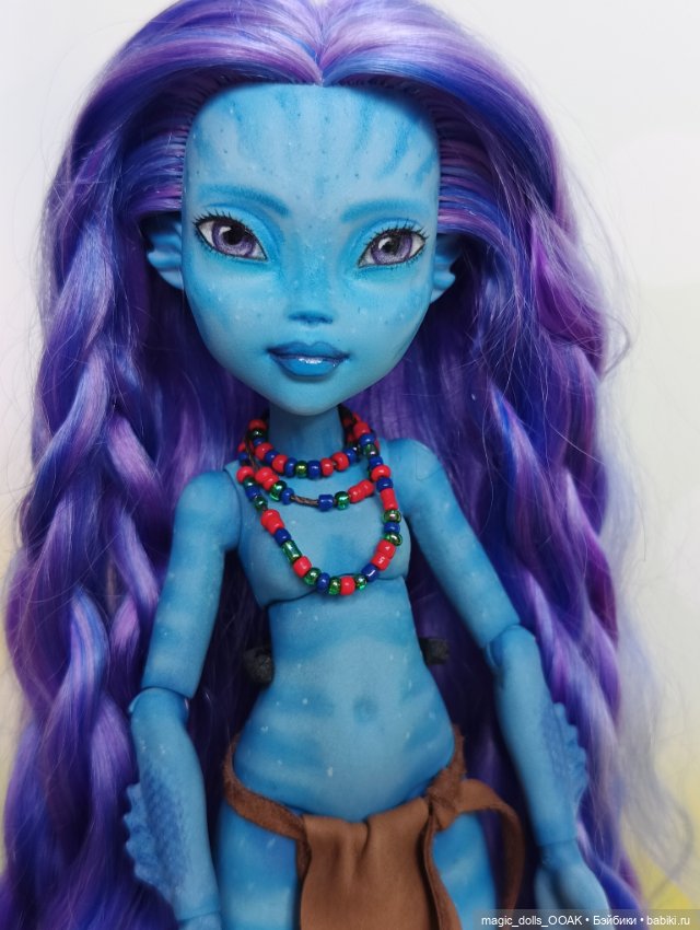 На'ви — ООАК Monster High и Ever After High: репейнт (фото 7)