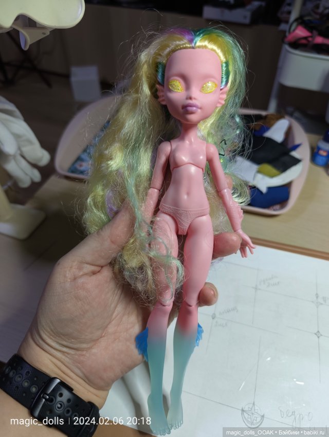 На'ви — ООАК Monster High и Ever After High: репейнт