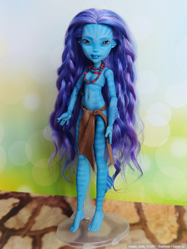 На'ви — ООАК Monster High и Ever After High: репейнт (фото 9)