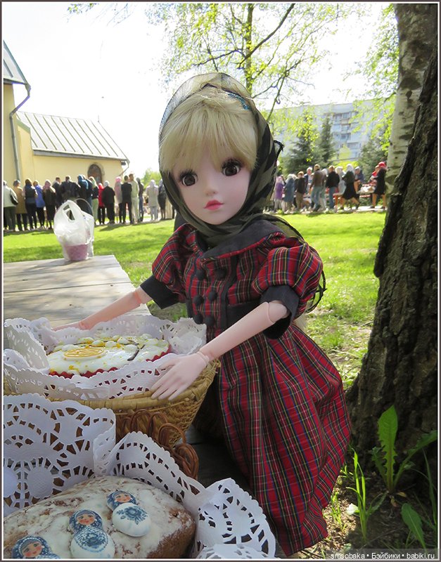 Христос Воскресе! Как Мирослава кулич святила