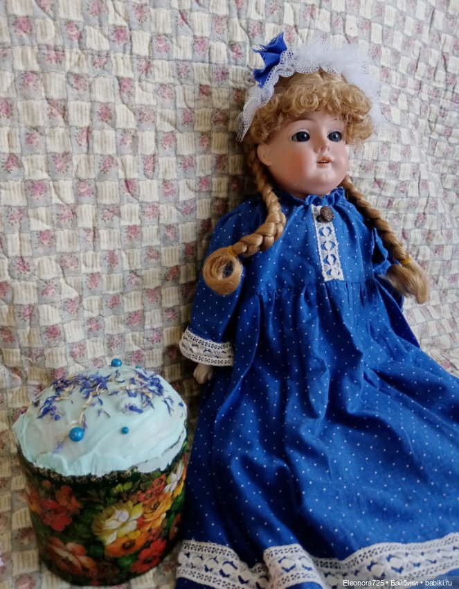 С праздником! С Пасхой — Редкие антикварные куклы и реплики: воск (фото 6)