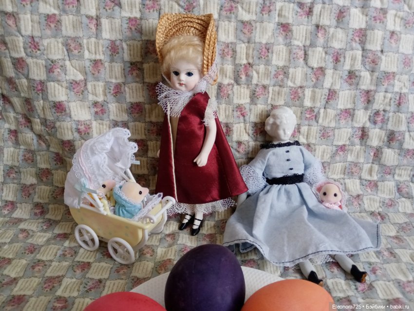 С праздником! С Пасхой — Редкие антикварные куклы и реплики: воск (фото 8)