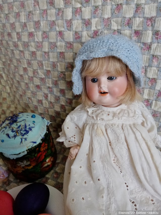 С праздником! С Пасхой — Редкие антикварные куклы и реплики: воск (фото 4)
