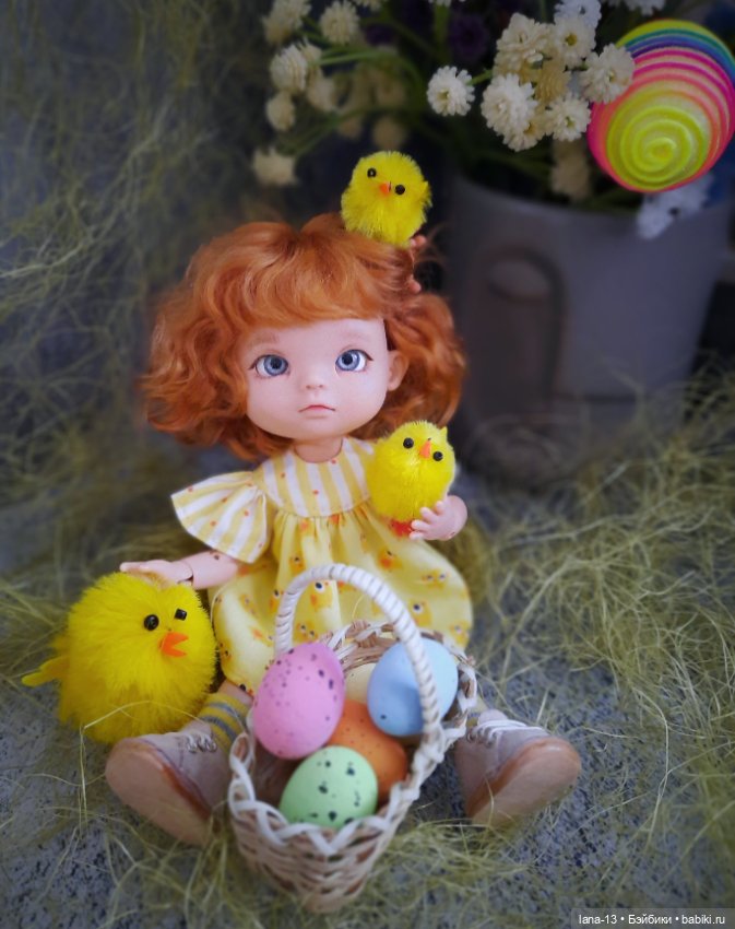 Светлой Пасхи — Одежда и обувь для кукол своими руками: фото (фото 3)