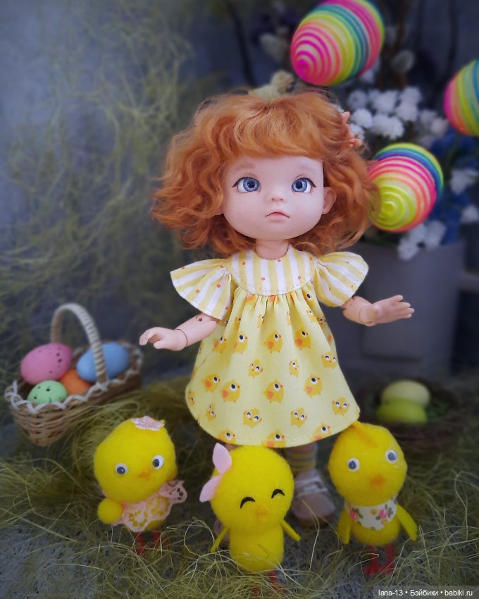 Светлой Пасхи — Одежда и обувь для кукол своими руками: фото (фото 4)
