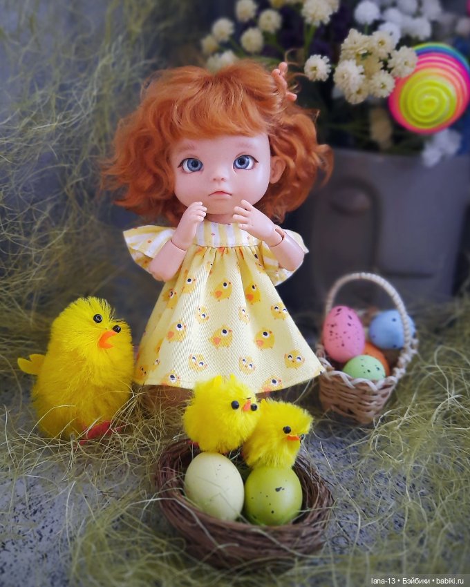 Светлой Пасхи — Одежда и обувь для кукол своими руками: фото