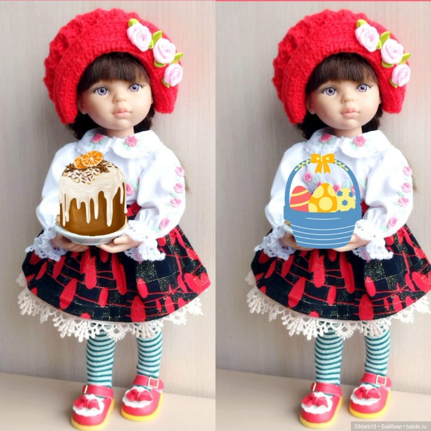С Пасхой, БЕЙБИКИ🥚🥚🥚🍛🍛🍛 — Одежда и обувь для кукол своими руками: фото