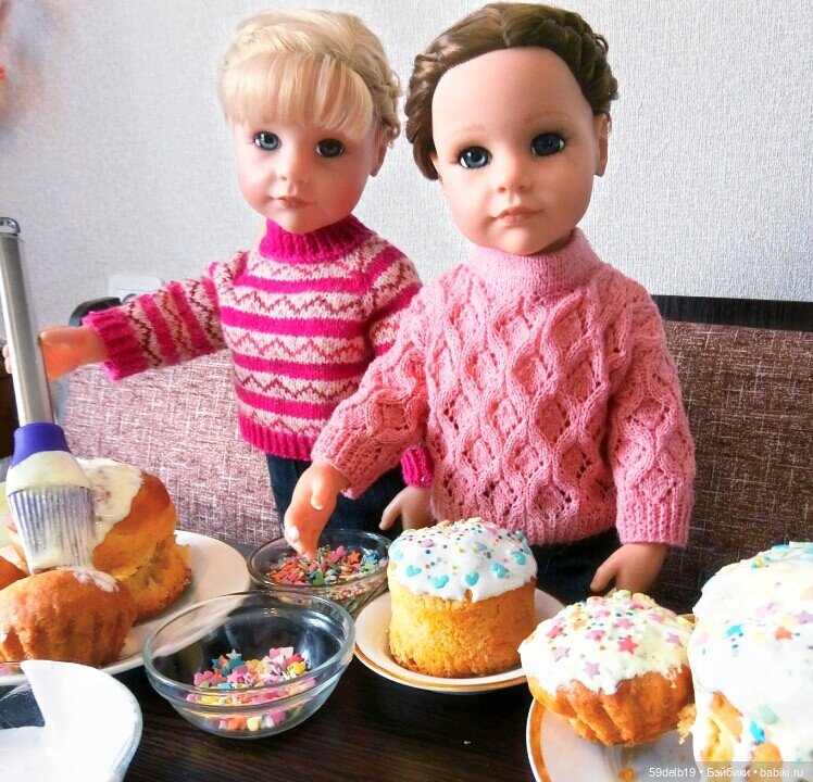 С Пасхой, БЕЙБИКИ🥚🥚🥚🍛🍛🍛 — Одежда и обувь для кукол своими руками: фото (фото 2)