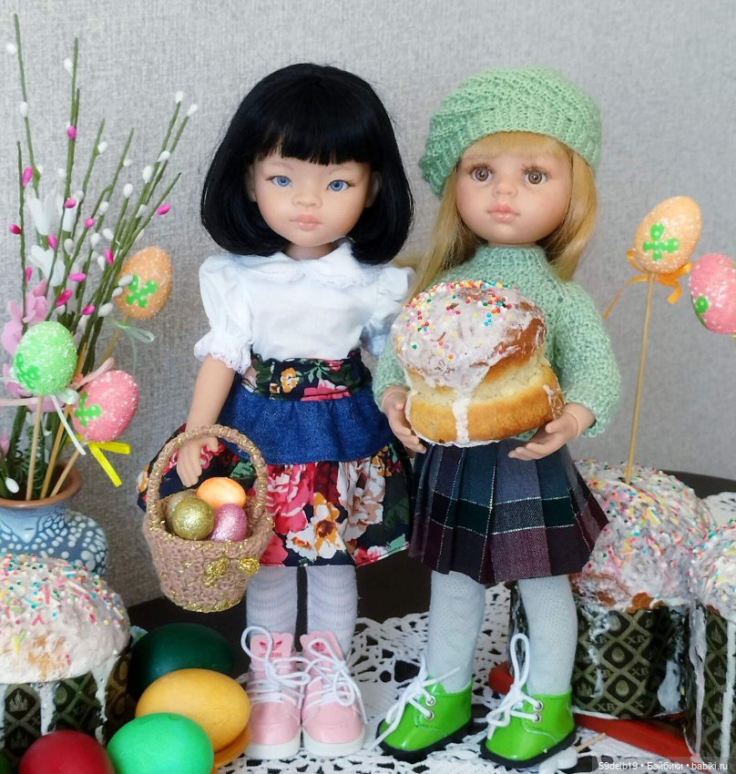 С Пасхой, БЕЙБИКИ🥚🥚🥚🍛🍛🍛 — Одежда и обувь для кукол своими руками: фото