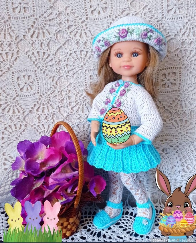 С Пасхой, БЕЙБИКИ🥚🥚🥚🍛🍛🍛 — Одежда и обувь для кукол своими руками: фото