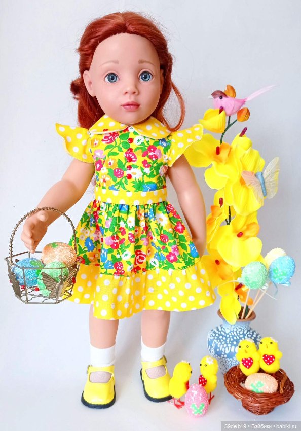 С Пасхой, БЕЙБИКИ🥚🥚🥚🍛🍛🍛 — Одежда и обувь для кукол своими руками: фото (фото 5)