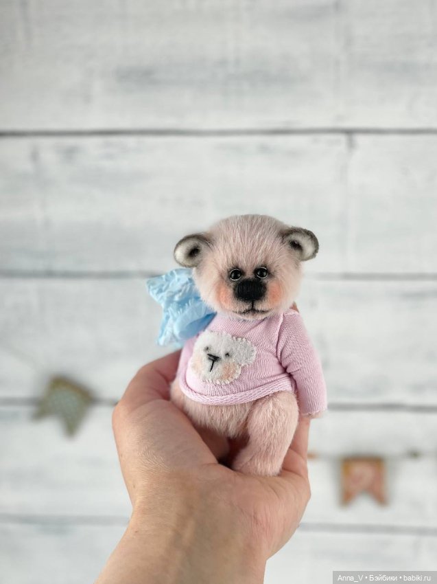 Тедди мишка Эма — Авторские мишки Тедди и друзья: фото (фото 2)