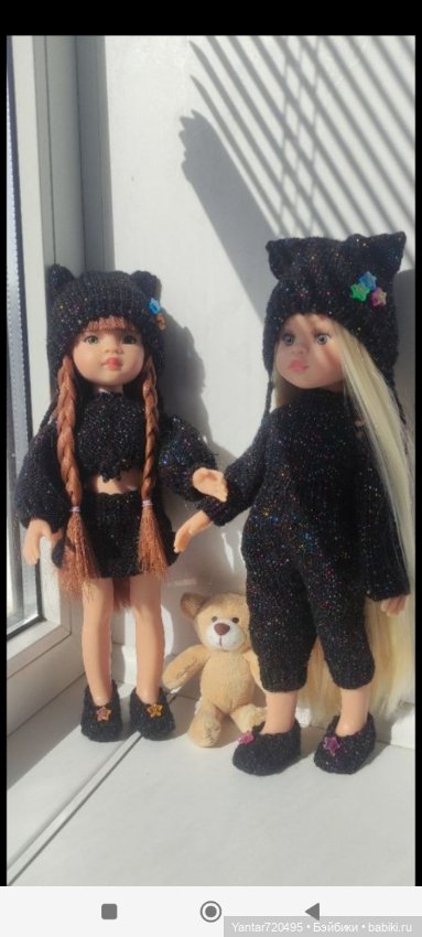 Ккомплекты летней одежды для кукол Паола Рейна 32-34см