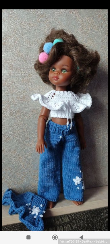 Ккомплекты летней одежды для кукол Паола Рейна 32-34см