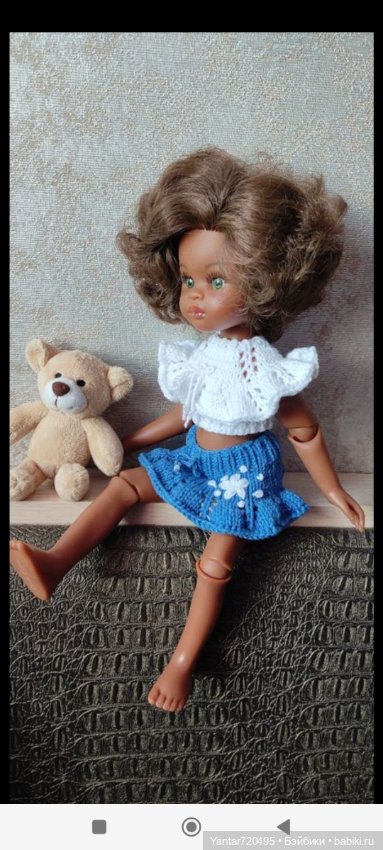 Ккомплекты летней одежды для кукол Паола Рейна 32-34см (фото 9)