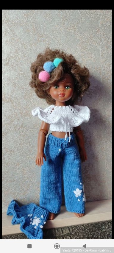 Ккомплекты летней одежды для кукол Паола Рейна 32-34см