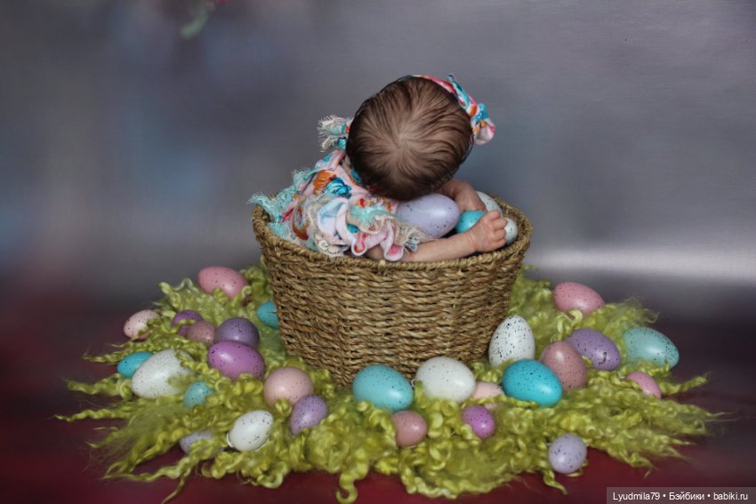 Пасхальный цыплёнок 🐣 — Куклы Реборн (Reborn): работы мастеров (фото 2)