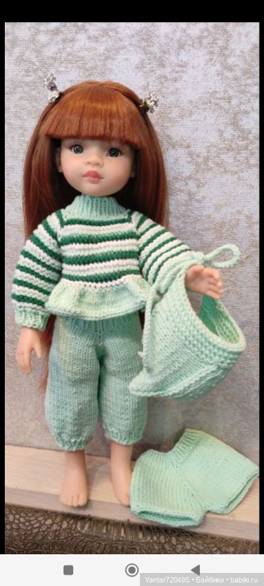 Ккомплекты летней одежды для кукол Паола Рейна 32-34см
