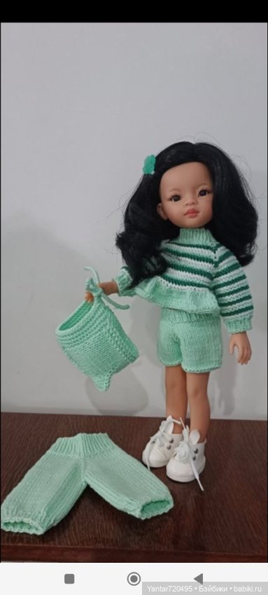 Ккомплекты летней одежды для кукол Паола Рейна 32-34см (фото 5)