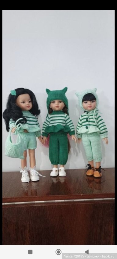 Ккомплекты летней одежды для кукол Паола Рейна 32-34см (фото 6)