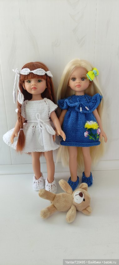 Ккомплекты летней одежды для кукол Паола Рейна 32-34см
