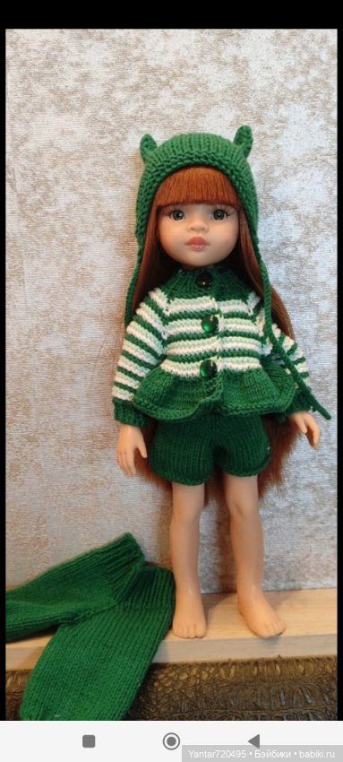 Ккомплекты летней одежды для кукол Паола Рейна 32-34см