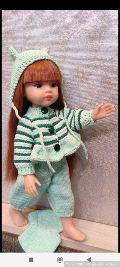 Ккомплекты летней одежды для кукол Паола Рейна 32-34см