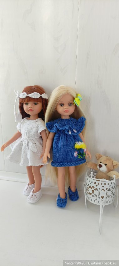 Ккомплекты летней одежды для кукол Паола Рейна 32-34см