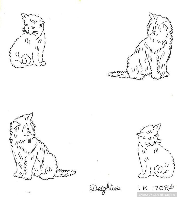 Антикварная и винтажная вышивка назад иголку, схемы и образцы