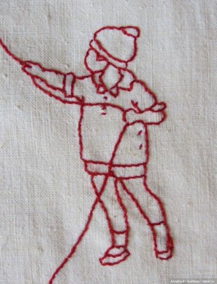 Антикварная и винтажная вышивка назад иголку, схемы и образцы