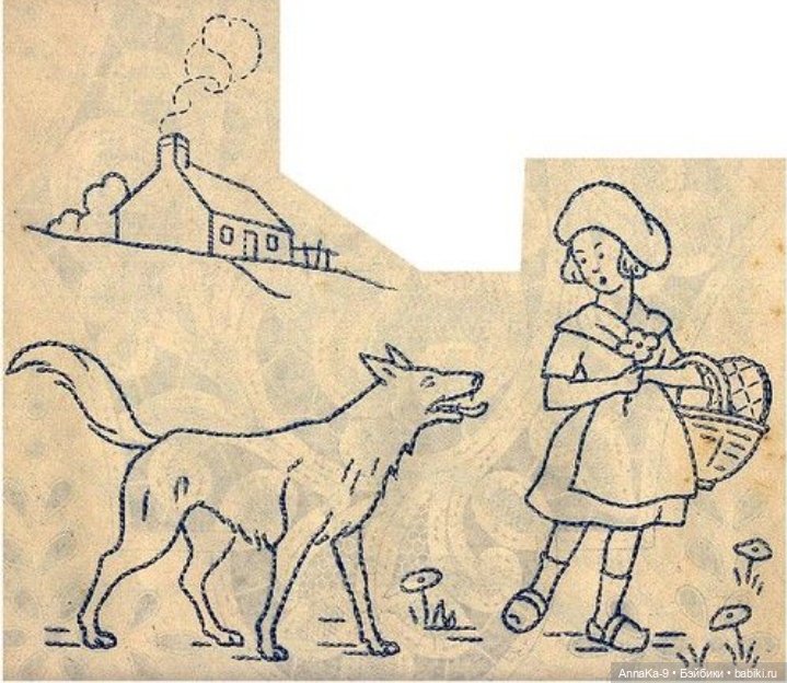 Антикварная и винтажная вышивка назад иголку, схемы и образцы