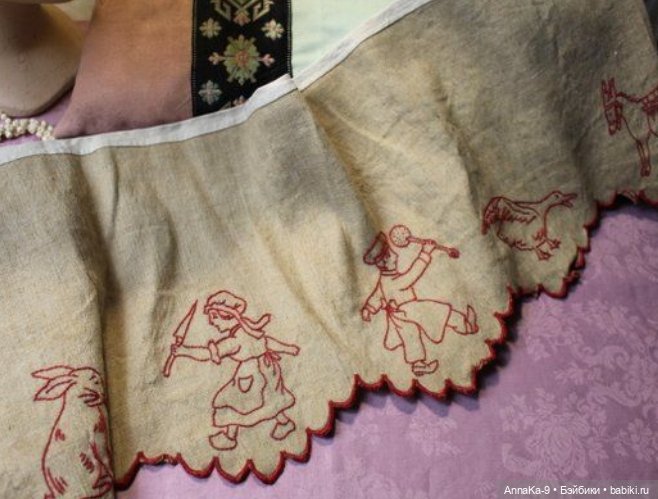 Антикварная и винтажная вышивка назад иголку, схемы и образцы