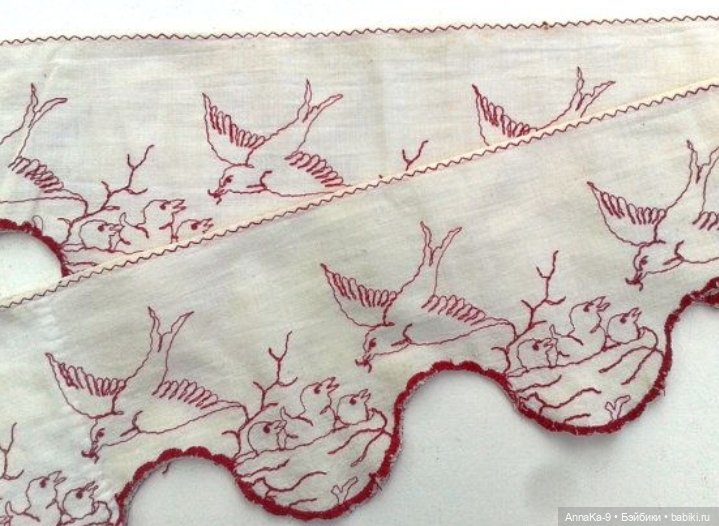 Антикварная и винтажная вышивка назад иголку, схемы и образцы