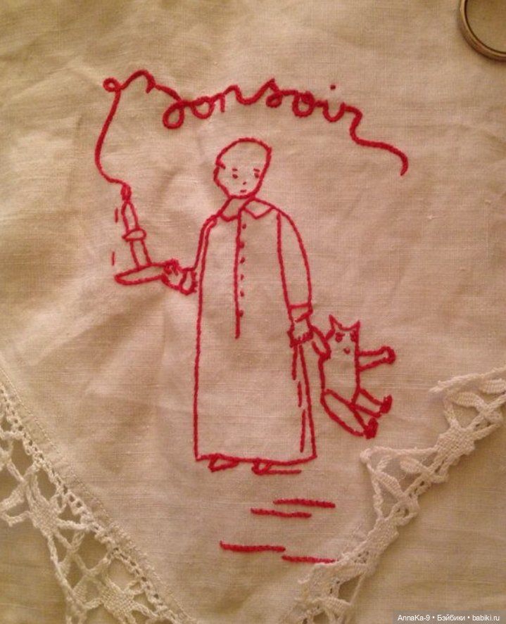 Антикварная и винтажная вышивка назад иголку, схемы и образцы (фото 9)