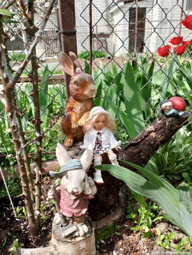 Ника и весна — Домашние фото авторских кукол: личные коллекции (фото 6)