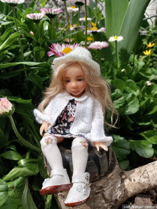 Ника и весна — Домашние фото авторских кукол: личные коллекции (фото 5)