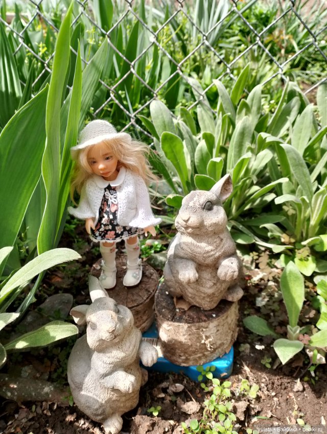 Ника и весна — Домашние фото авторских кукол: личные коллекции (фото 8)