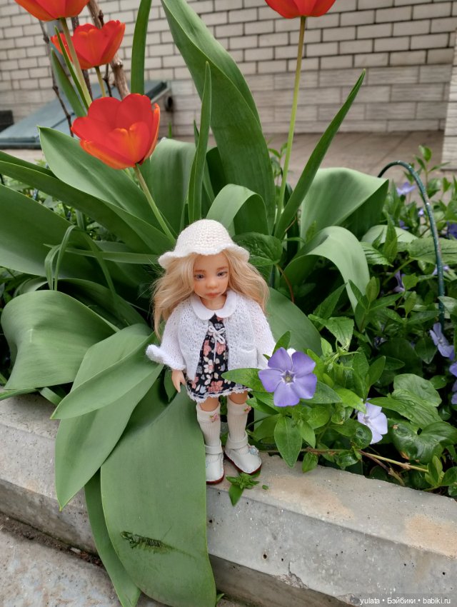 Ника и весна — Домашние фото авторских кукол: личные коллекции (фото 2)