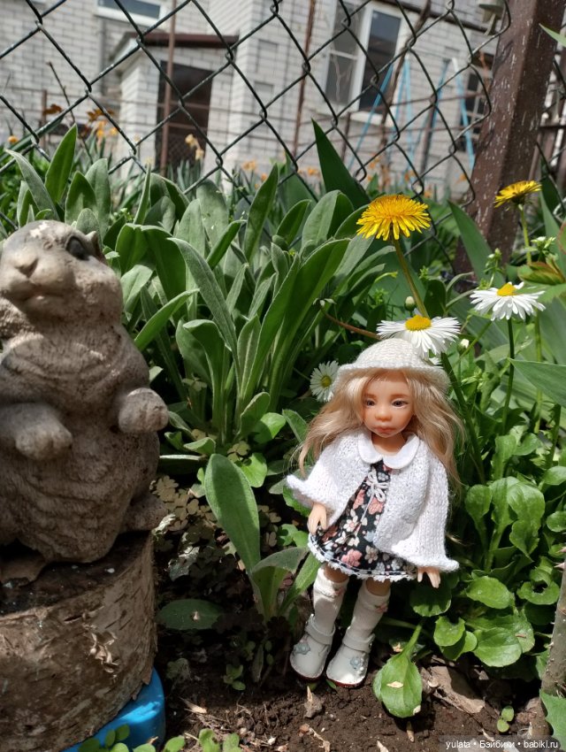 Ника и весна — Домашние фото авторских кукол: личные коллекции (фото 10)