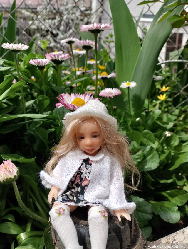 Ника и весна — Домашние фото авторских кукол: личные коллекции (фото 4)