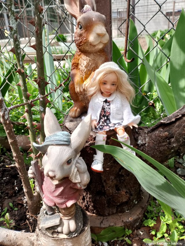 Ника и весна — Домашние фото авторских кукол: личные коллекции (фото 7)