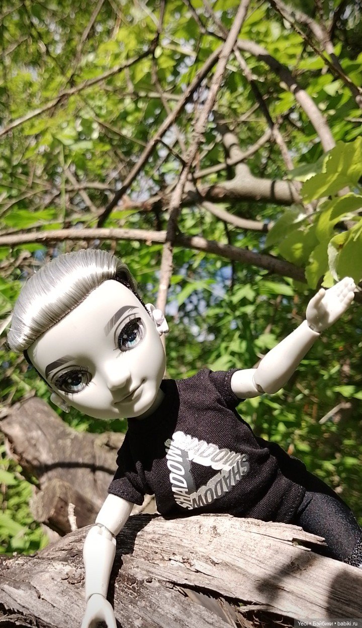 Эш Сильверстоун, Шедоу Хай (MGA , Shadow High) на прогулке)