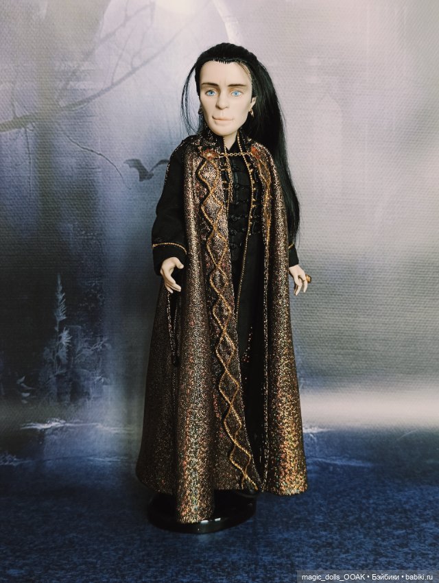 Дракула — ООАК Monster High и Ever After High: репейнт