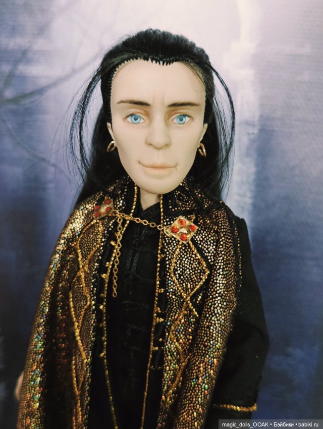 Дракула — ООАК Monster High и Ever After High: репейнт