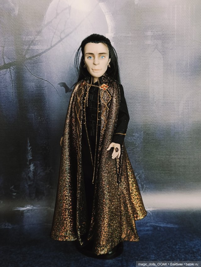 Дракула — ООАК Monster High и Ever After High: репейнт (фото 7)